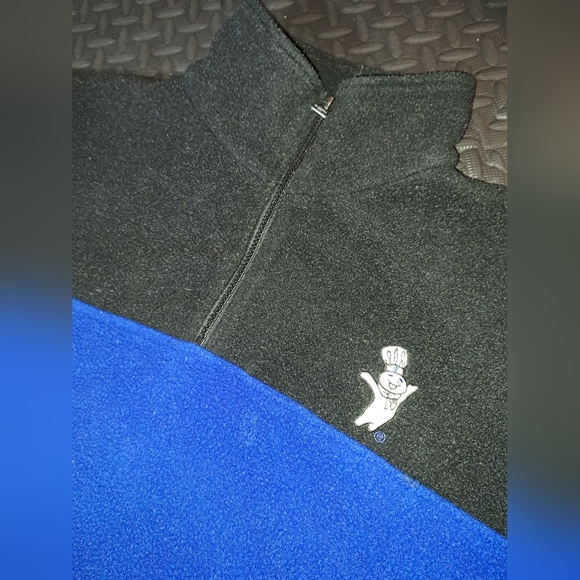 Vintage 99 Pillsbury Dough boy embroidered fleece - Picture 5 of 11